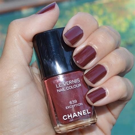 chanel nail varnish colours.